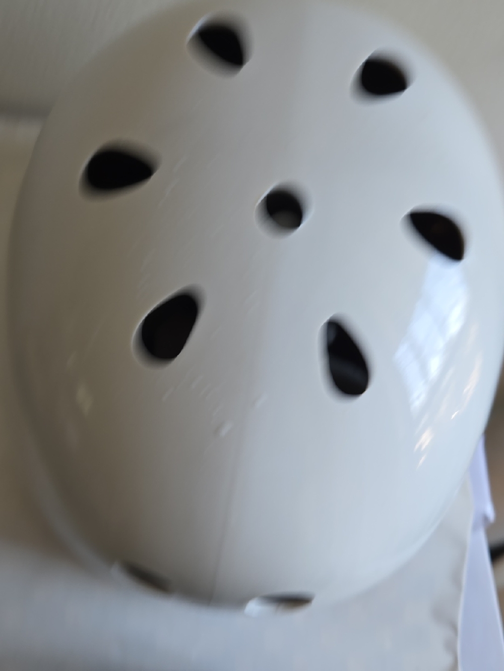 White Kids Multi-Vent Safety Helmet - Classic Protective Headgear